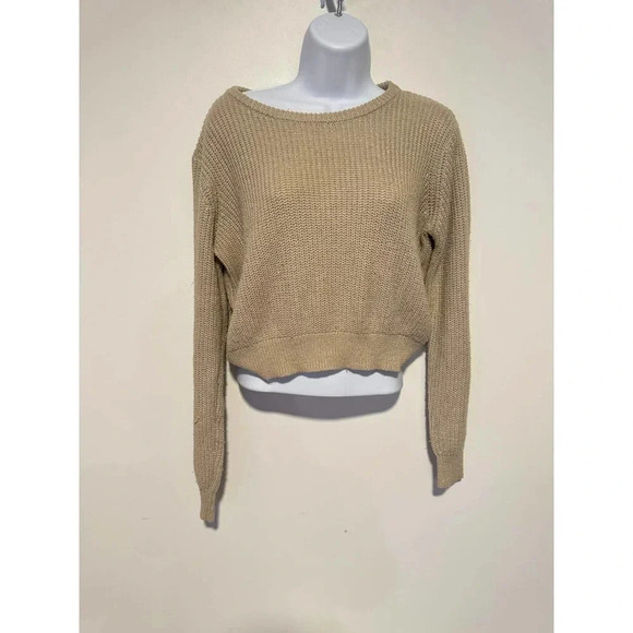 Forever 21 Cropped Sweater SIZE L - Picture 1 of 5